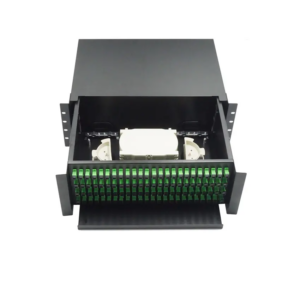 ODF DESLIZABLE 96 PUERTOS CON ACOPLADOR SC/APC(NEGRO)