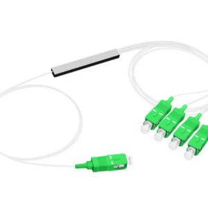 PLC SPLITTER 1*4 CON CONECTOR SC/APC