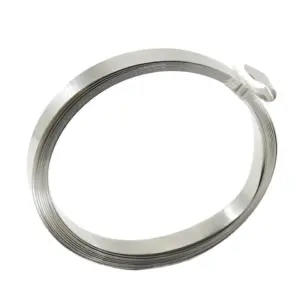 BANDA DE ACERO INOXIDABLE 25M DE 3/4 PULGADA DE ANCHO 0.5MM