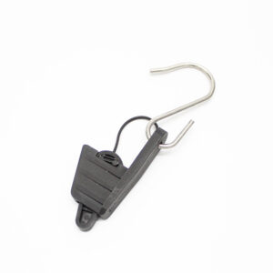 ABRAZADERA PARA CABLE DE BAJADA DE PLÁSTICO