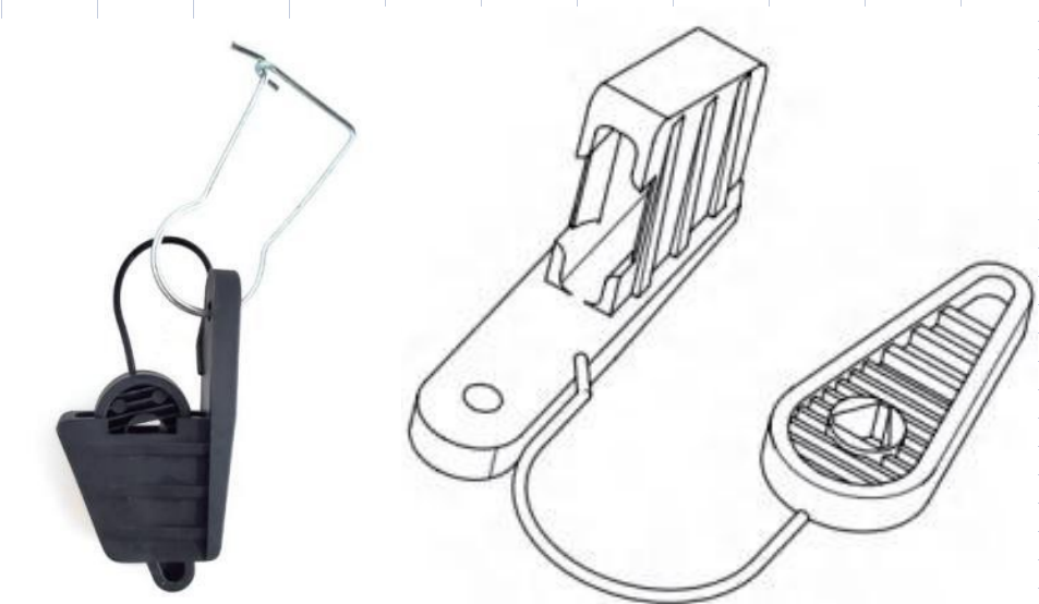 Tilta Abrazadera Universal Para Cables – Ligera, Liberación Rápida, Con Llave Allen, Ideal Para Jaulas De Cámara (Negro, 16g)