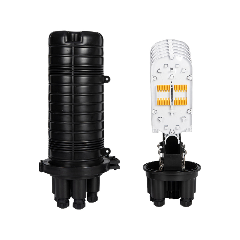 Mufa Domo 144H, bandejas 6*24 y 4+1 ports - Mecanica