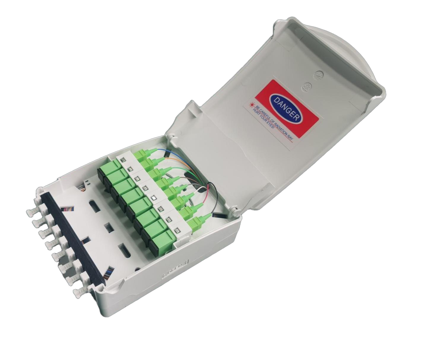8 core 2 in with Adapter and 1*8 PLC SC/APC - Imagen 2